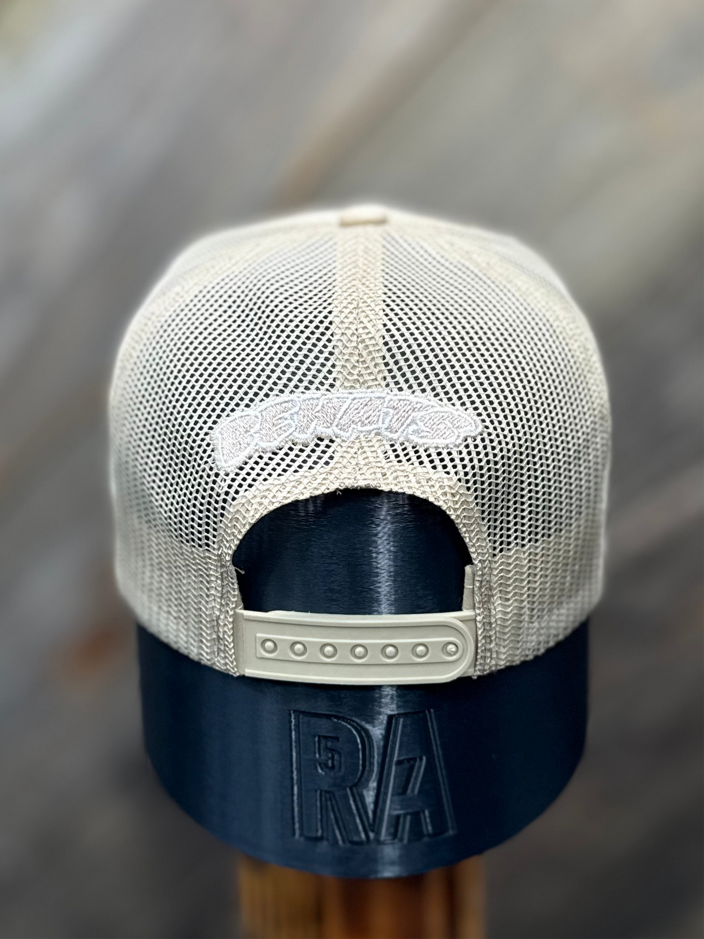 BE Flames Sand Suade Trucker