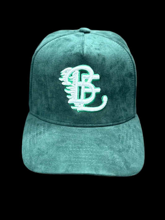BE Lumbre Green Suade Cap