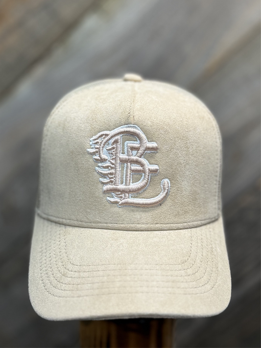 BE Flames Sand Suade Trucker