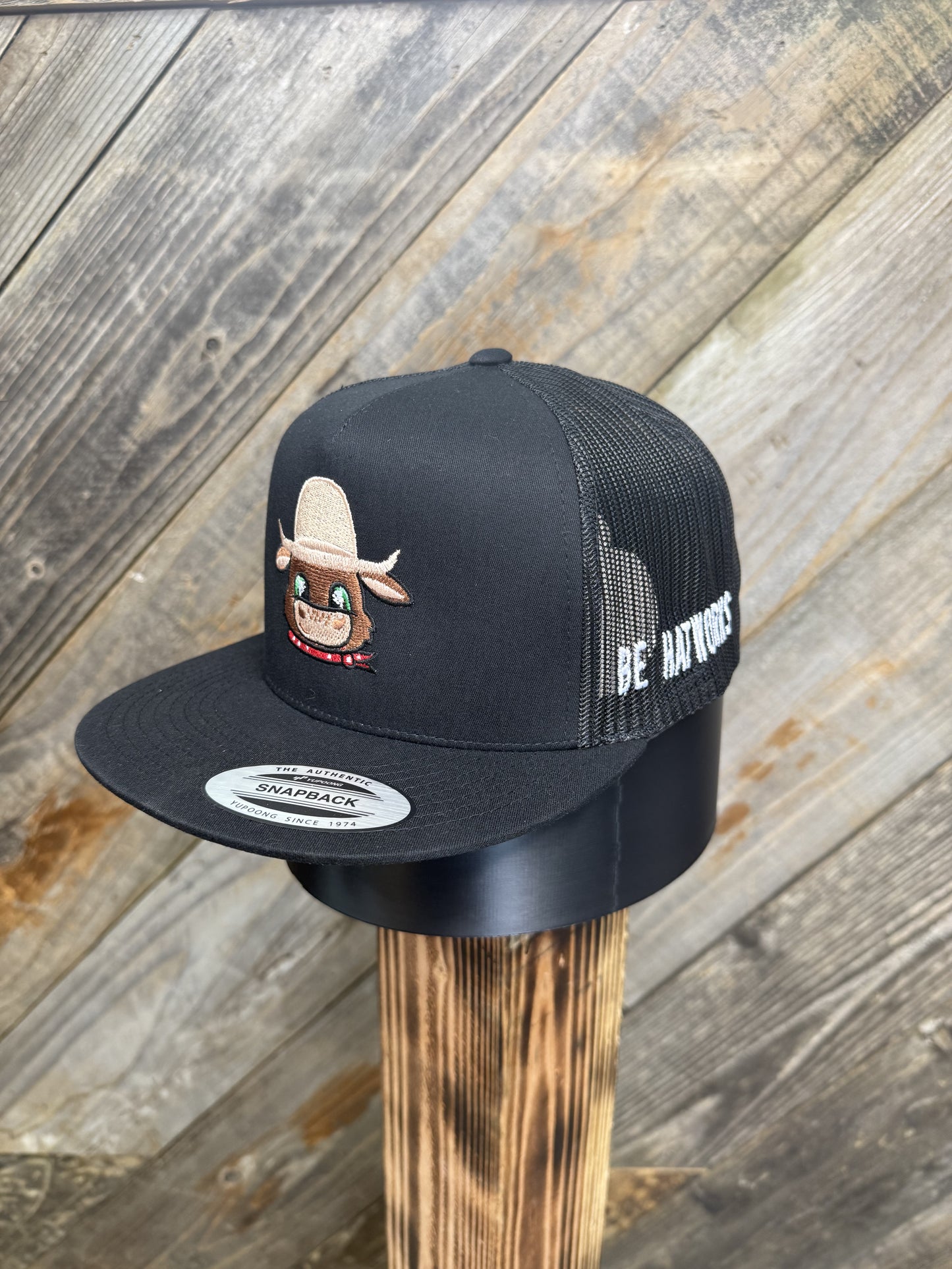BE Cowboy Cow Snapback